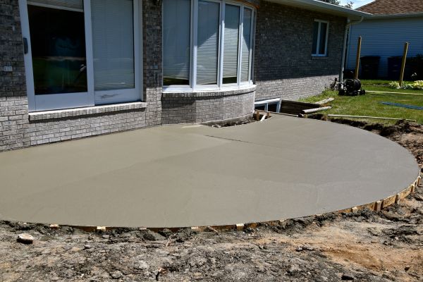 Cost of Deck Concrete Construction in Orland Park