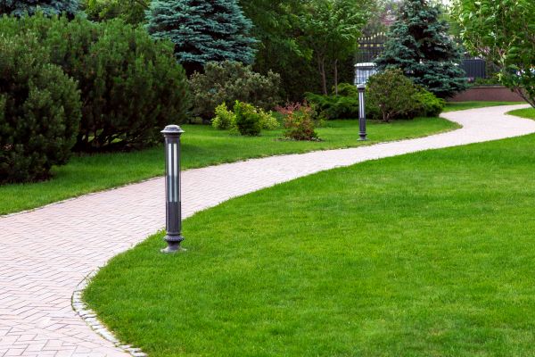 Backyard Sidewalk Installation in Orland Park