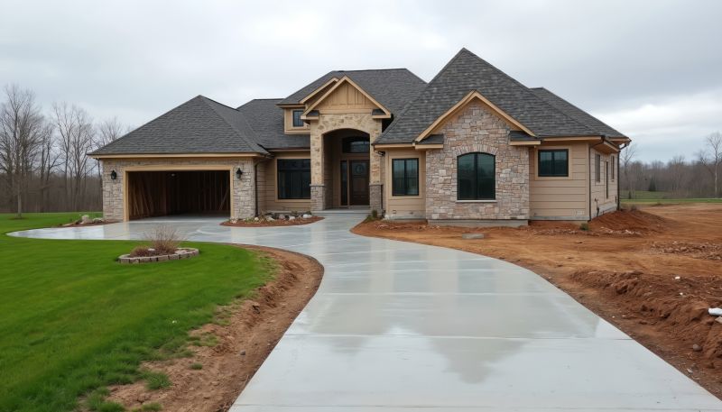 Driveway Concrete Pouring